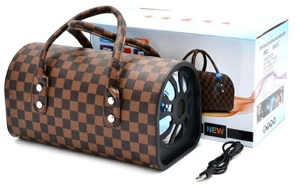 Ttd-501 Handbag Wireless Bluetooth Speaker — Portable Mp3 Player With Fm Radio