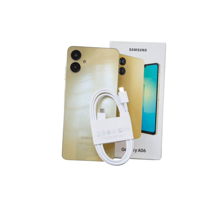 Samsung Galaxy A06 — 6.7" Hd+ Display, 128Gb Rom, 4Gb Ram, 50Mp Main Camera, Side Fingerprint, 5000Mah Battery